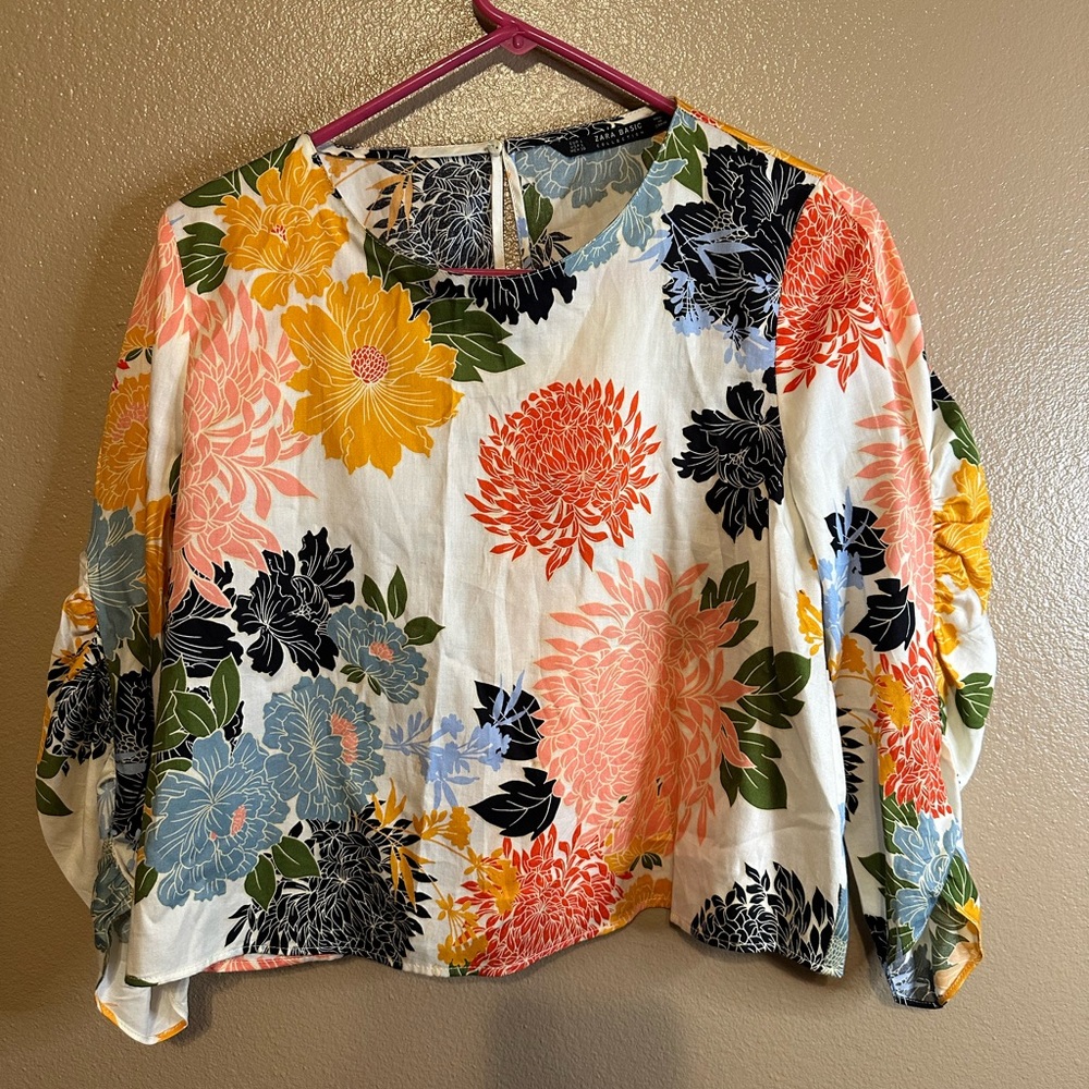 Zara size large blouse